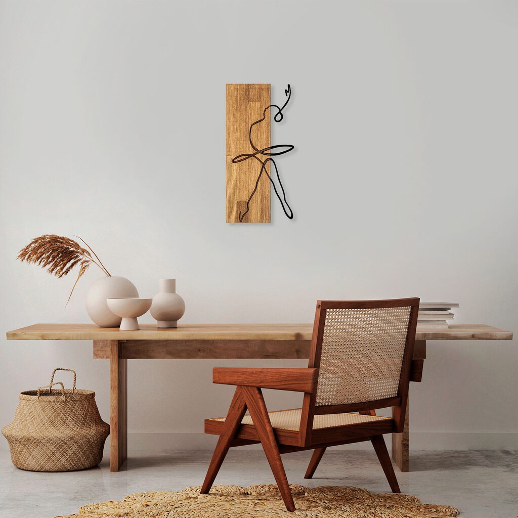 Wallity dzидна декорација MA-299, 30 x 58 см, кафеава