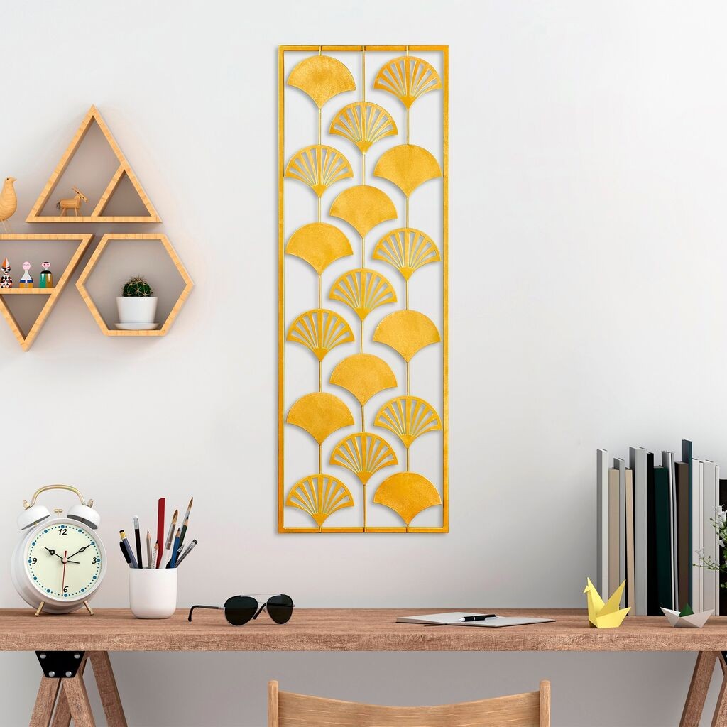 Wallity декорација за dzид вентилатор 2, 32 x 90 см, златни бои