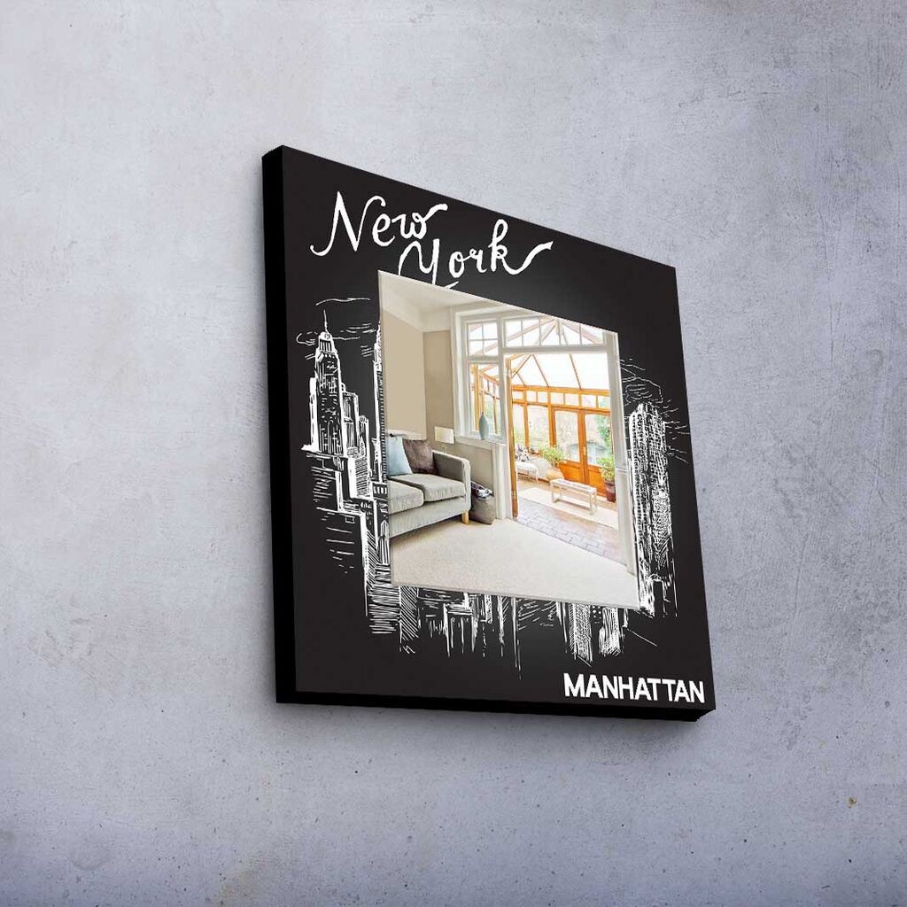 Огледало за dzид MA-025, 50x50 см