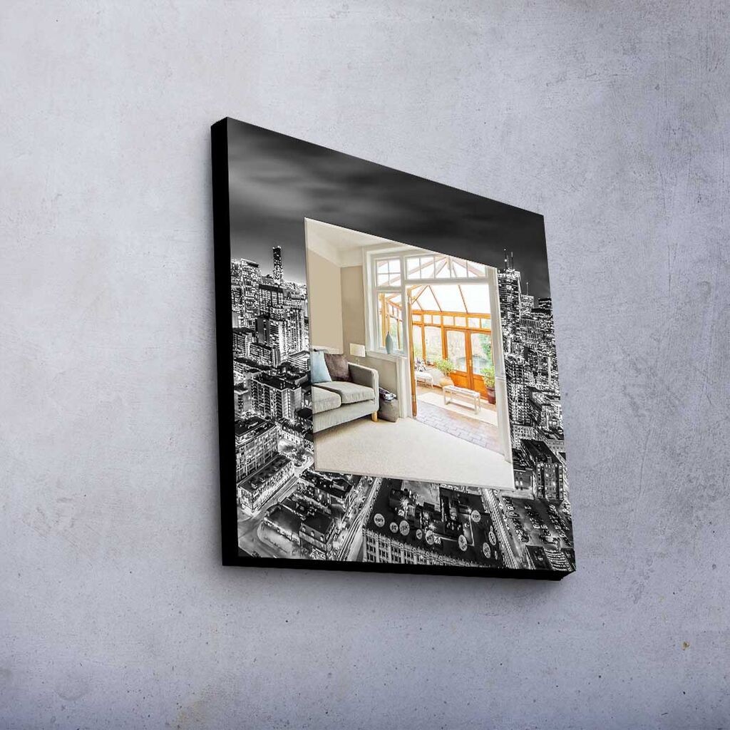 Огледало за dzид MA-069, 50x50 см