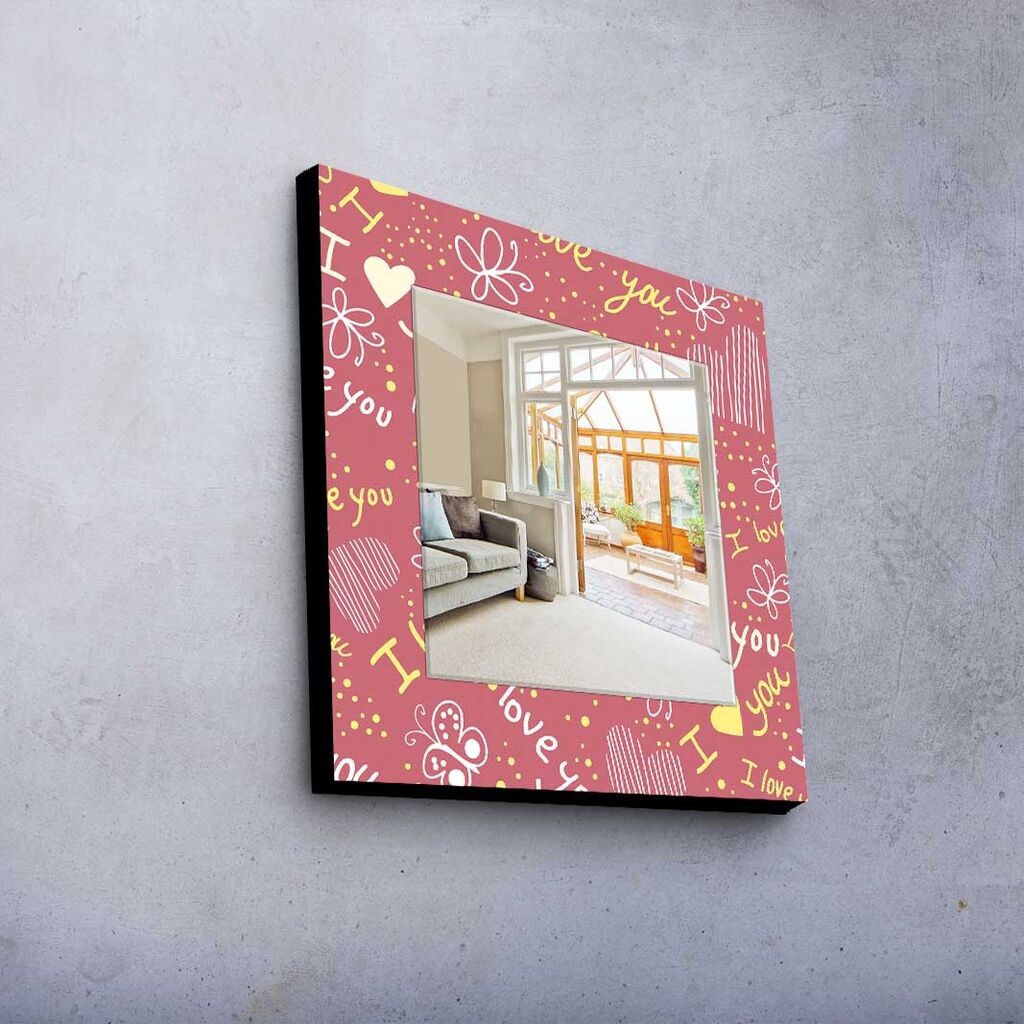 Огледало за dzид MA-017, 50x50 см