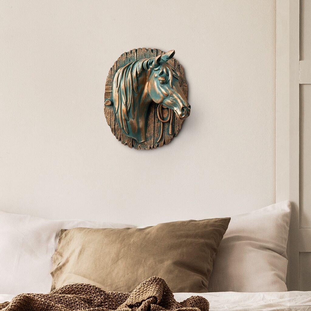 Wallity декорација за dzид Коњ, 25 x 28 x 14 см, шарена