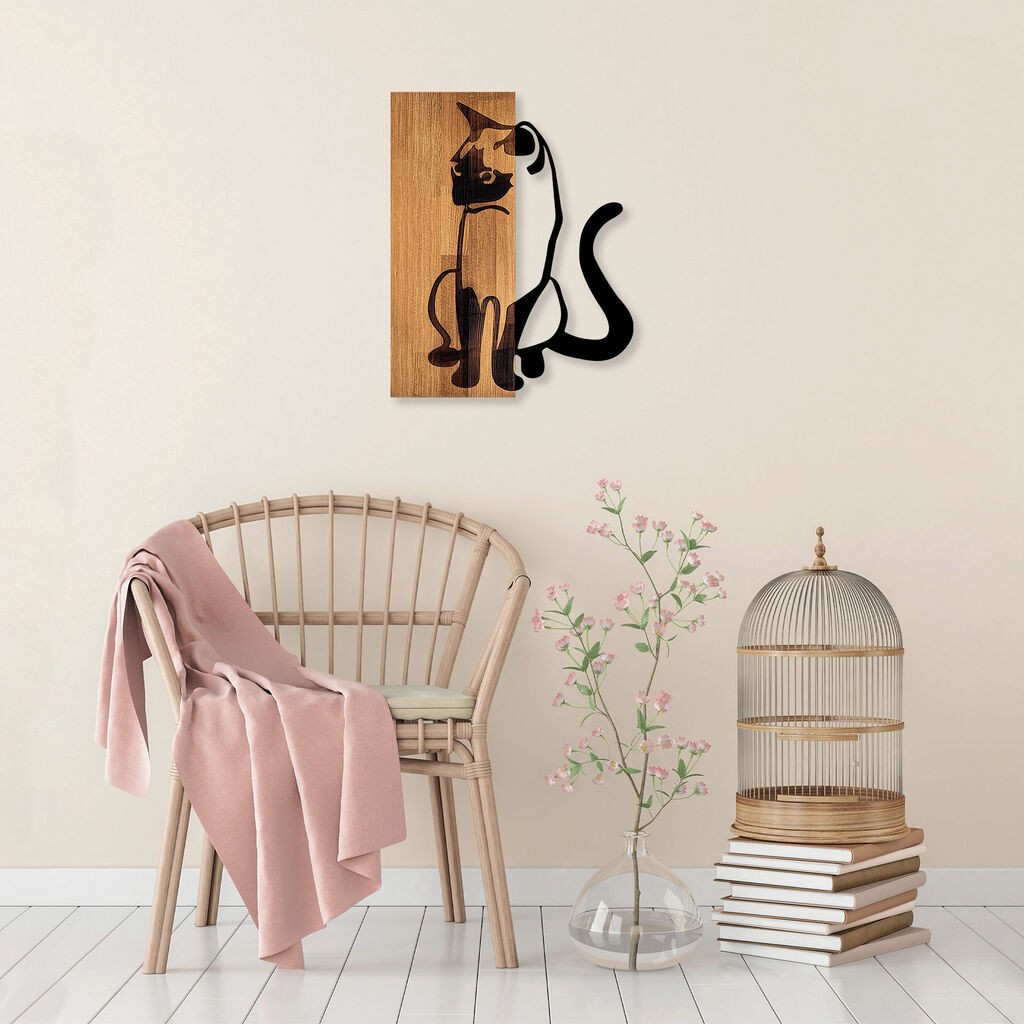 Wallity декорација за dzид MA-282, 47 x 58 см, кафеава