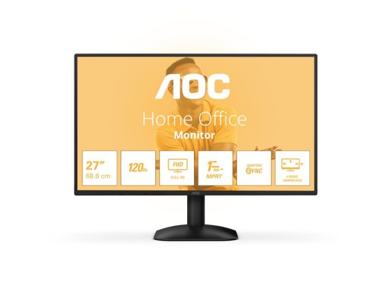 AOC монитор 27B31H, 27", FHD, IPS, 120Hz, адаптивна синхронизација