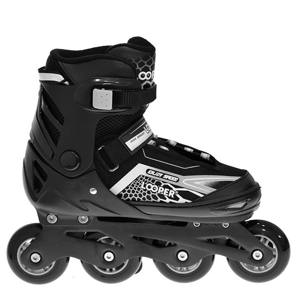 LOOPER Ролерки за момчиња, црни