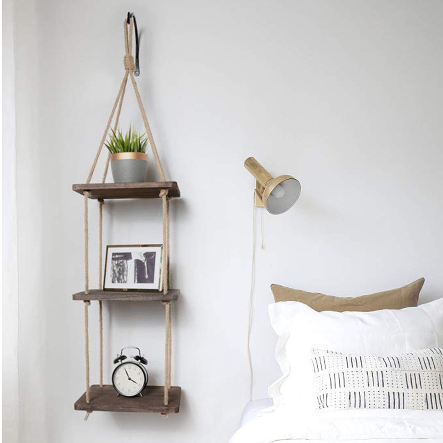 Dzидна полица Hanah Home од орев