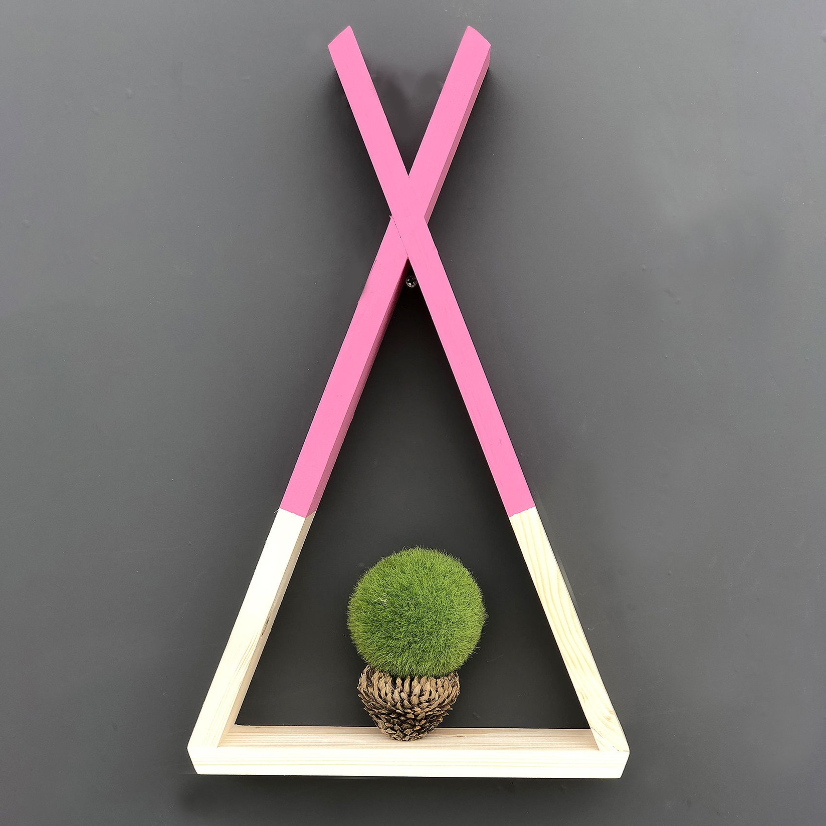 Dzидна полица Hanah Home од орев