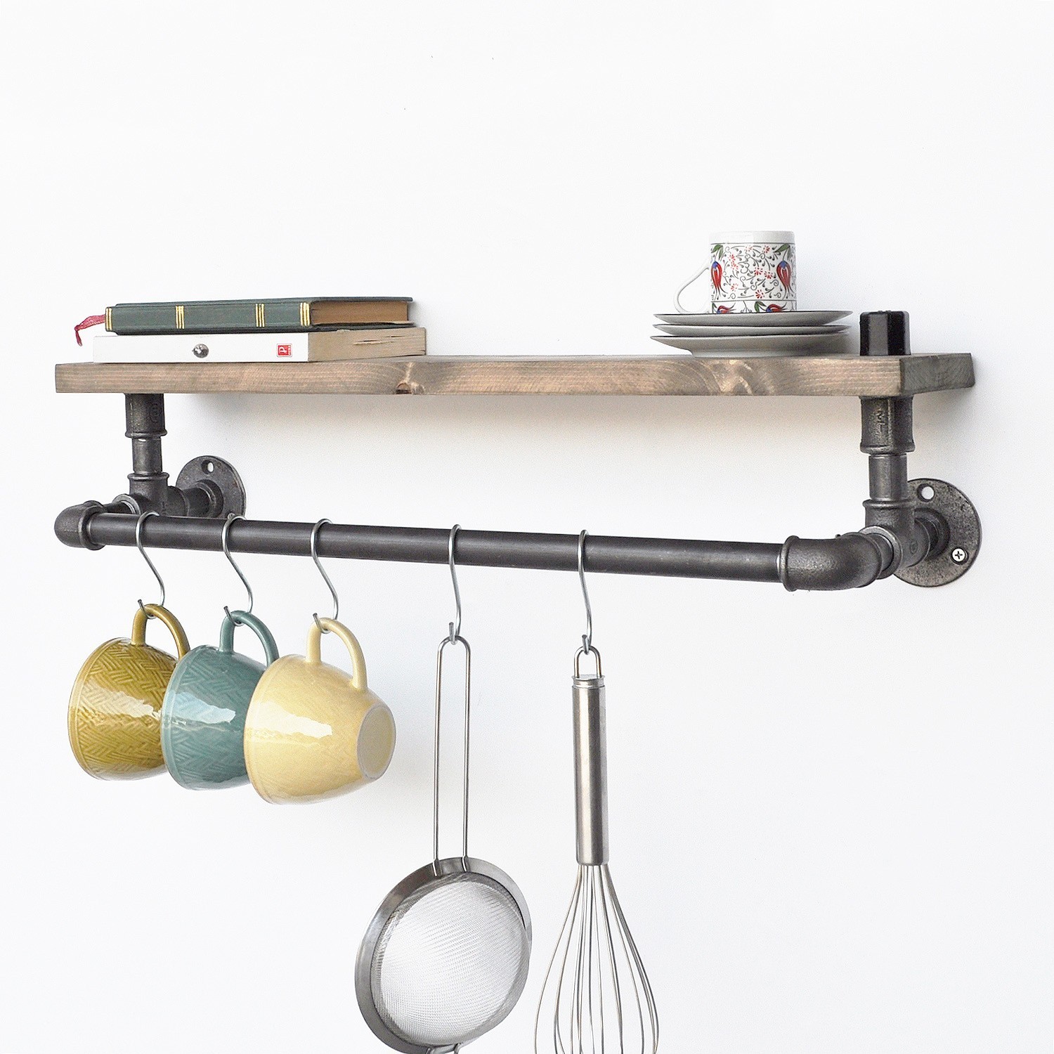 Dzидна полица Hanah Home од орев