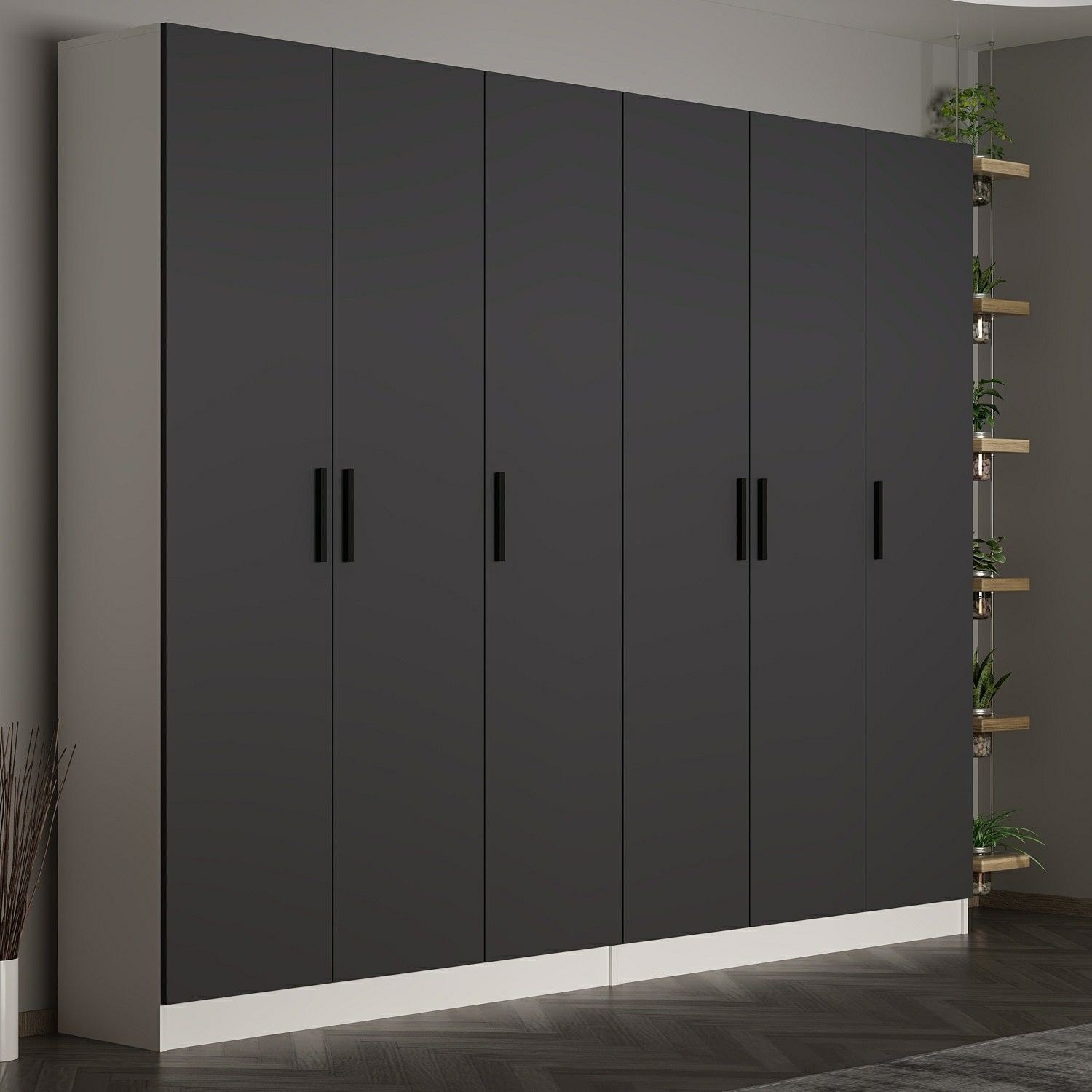 Комплет за ходник Hanah Home Noah Anthracite