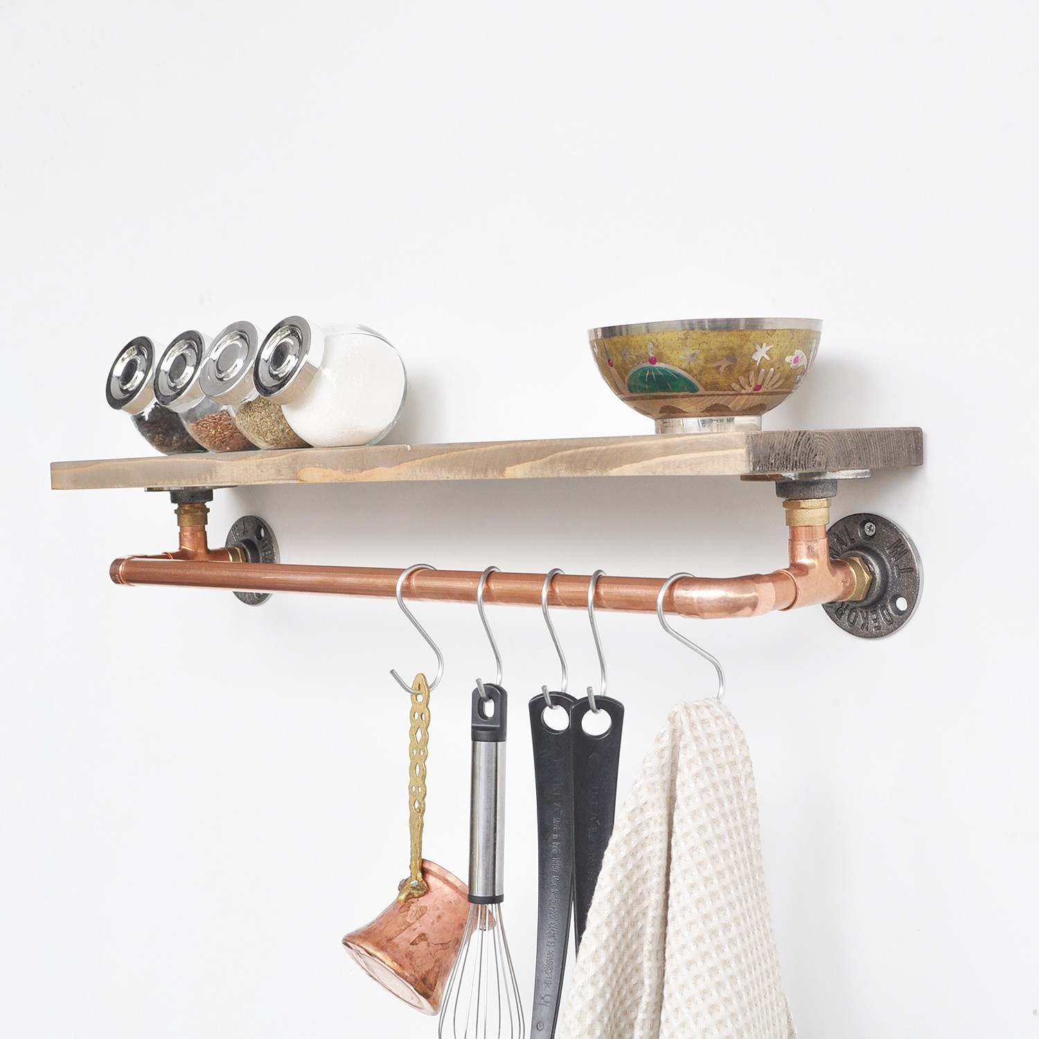 Dzидна полица Hanah Home од орев