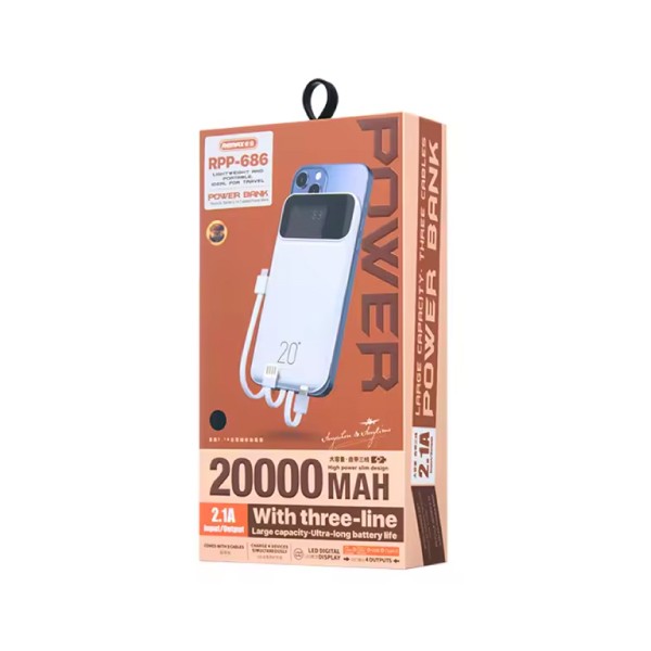 REMAX Екстерна батерија RPP-686 20000Mah