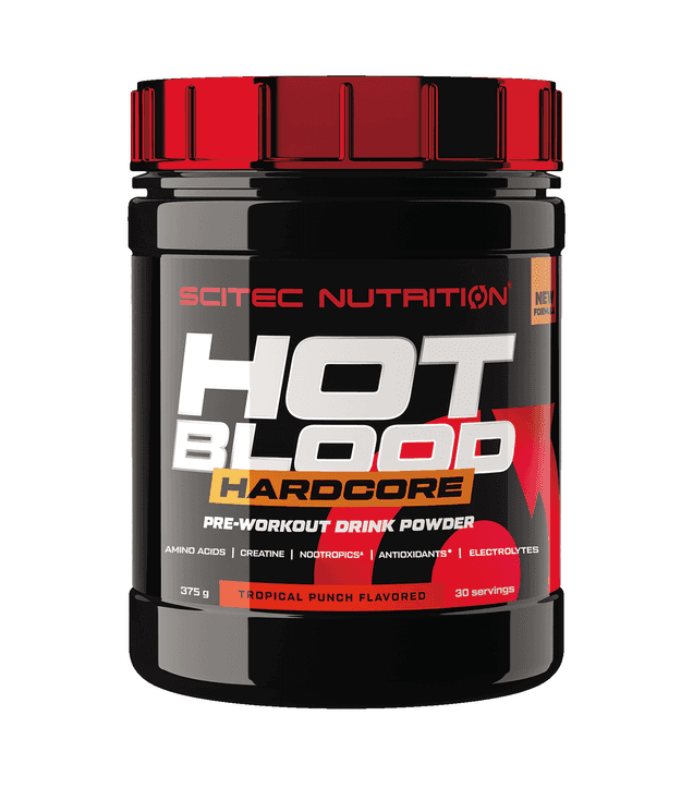 SCITEC NUTRITION Hot Blood Hardcore 375gr 30 сервирања