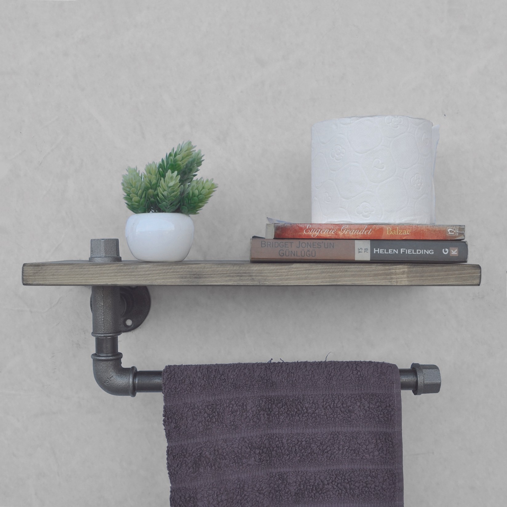 Dzидна полица Hanah Home од орев