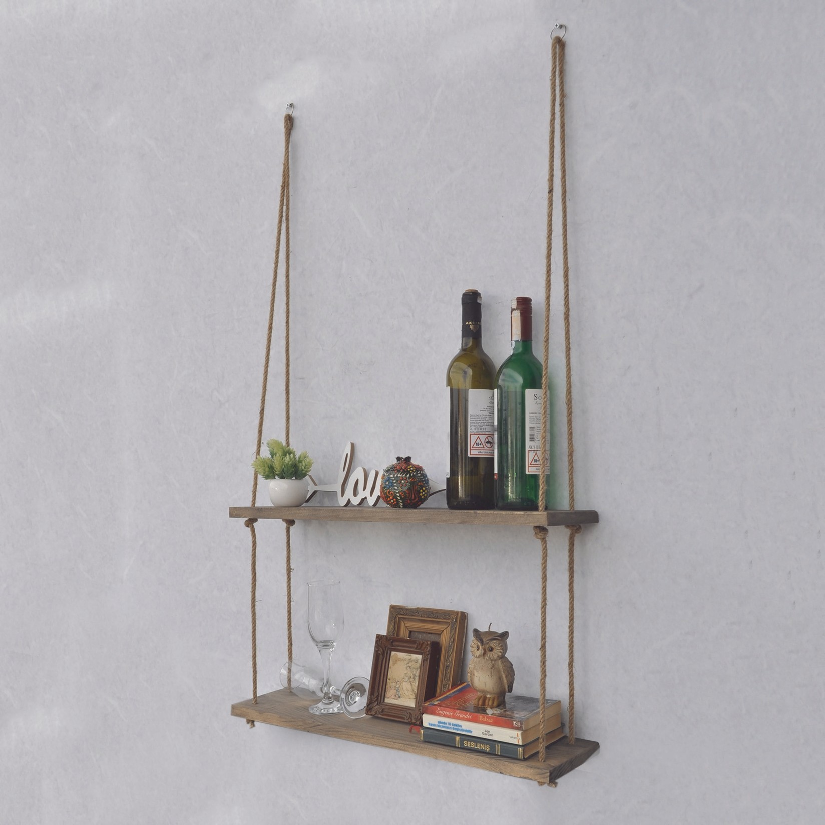 Dzидна полица Hanah Home од орев