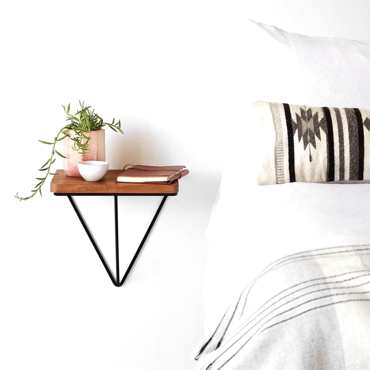 Dzидна полица Hanah Home од орев