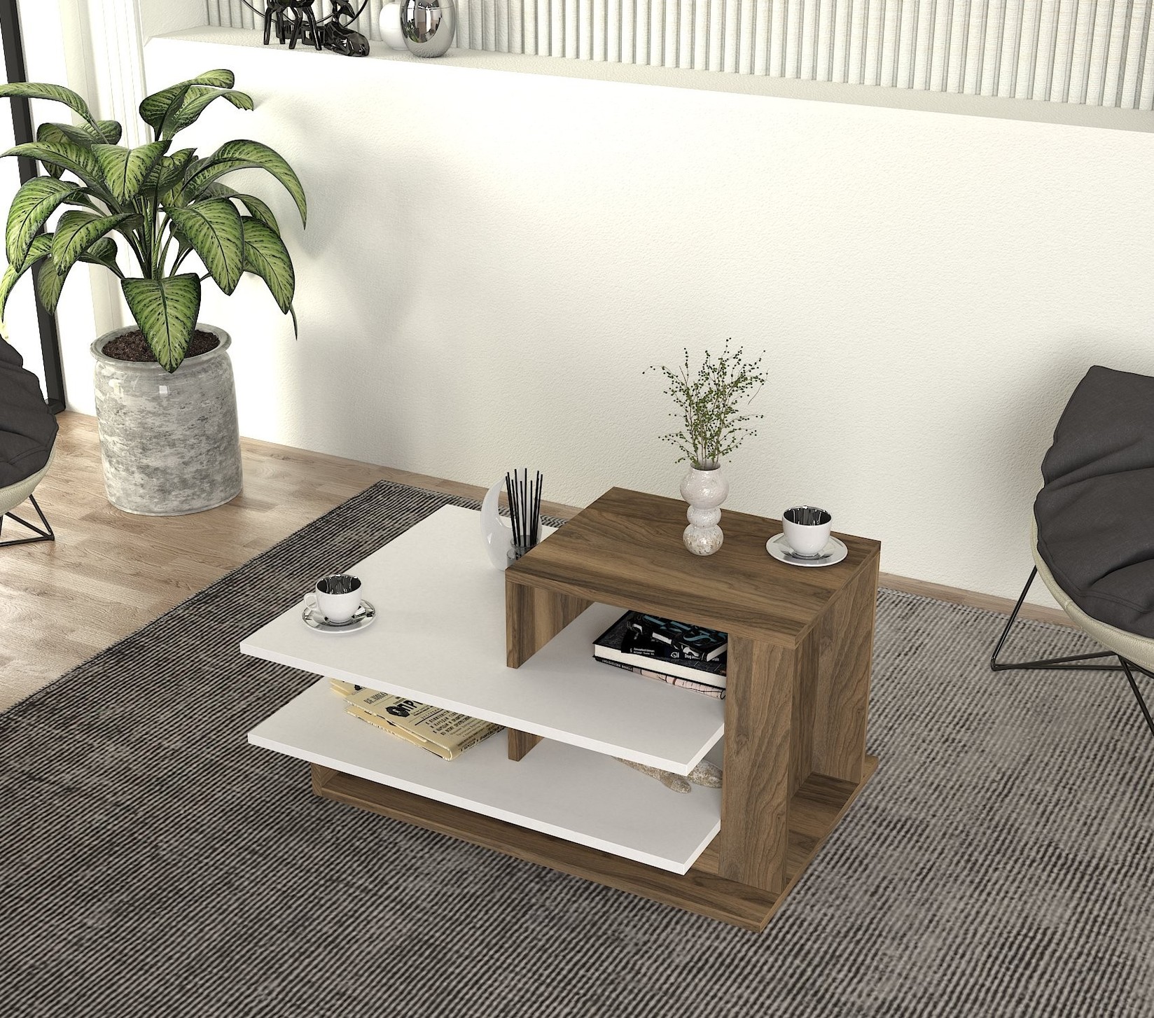 Маса Hanah Home Club Venus 84.8x43.6x60cm орев