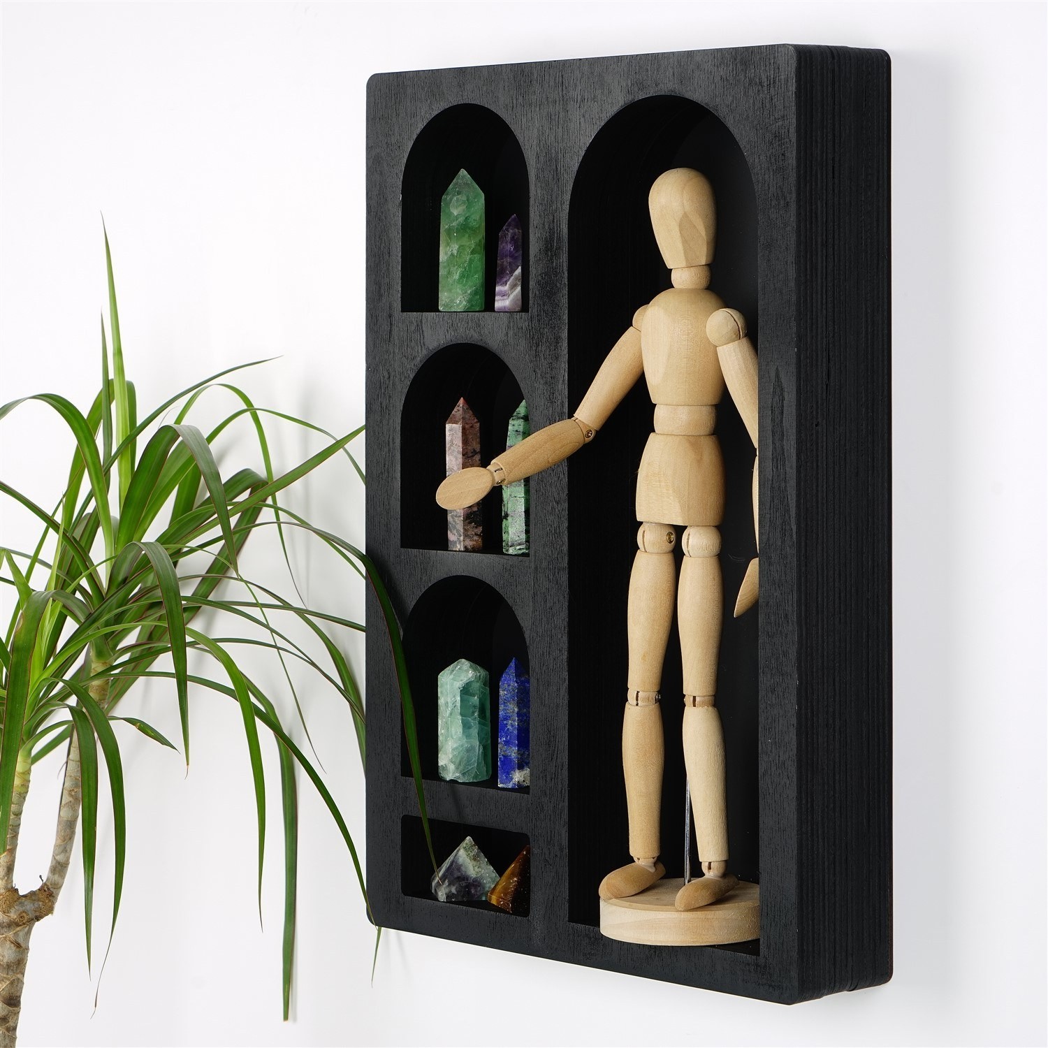 Ханах Хоум dzидна полица црна