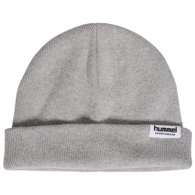 HUMMEL Машка капа Hmlrib Beanie Sportswear, светло сива