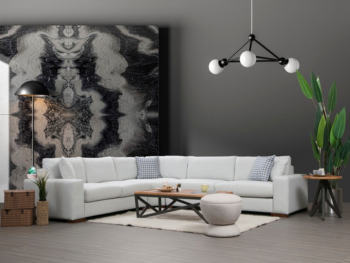 Аголна софа Atelier del Loop 22 95x85x282cm бела