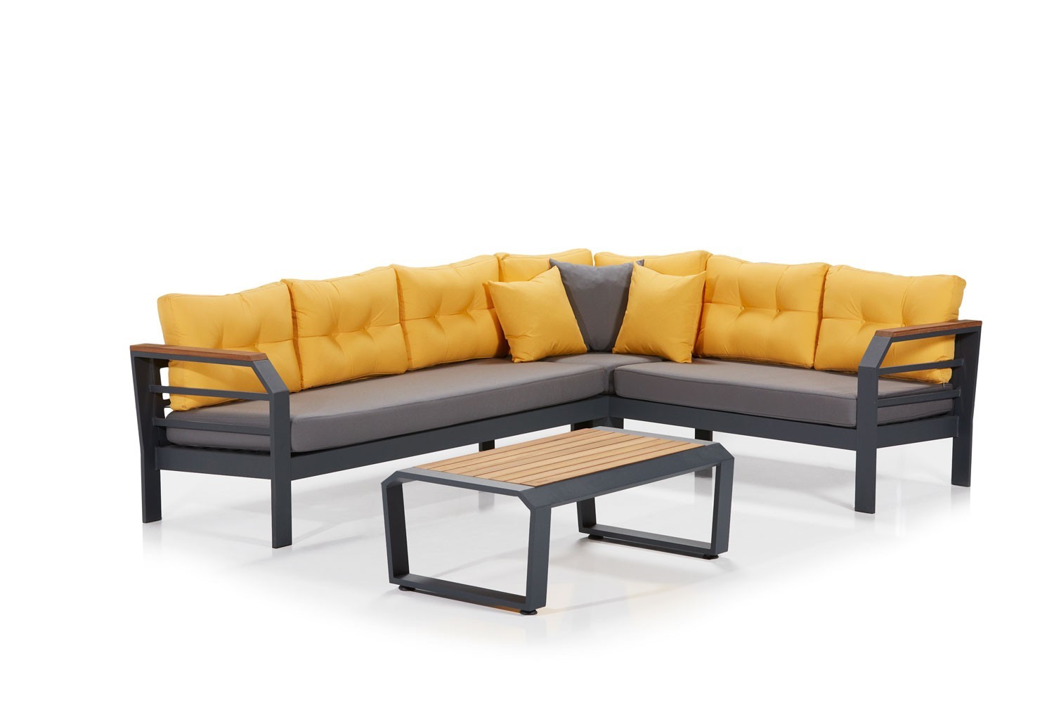 Градинарски мебел Hanah Home 230x275x77cm во боја