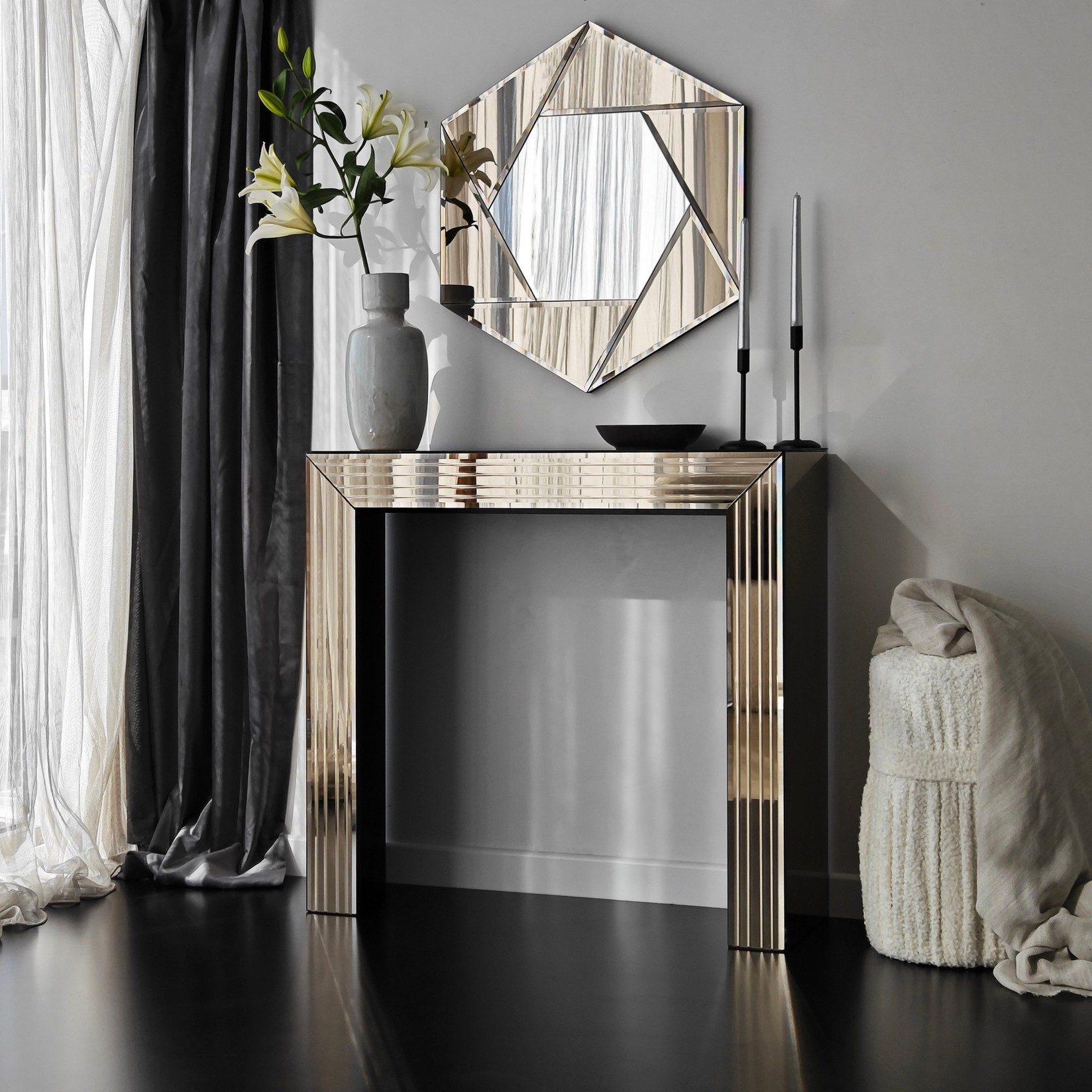 Бронзено огледало за дома „Хана"