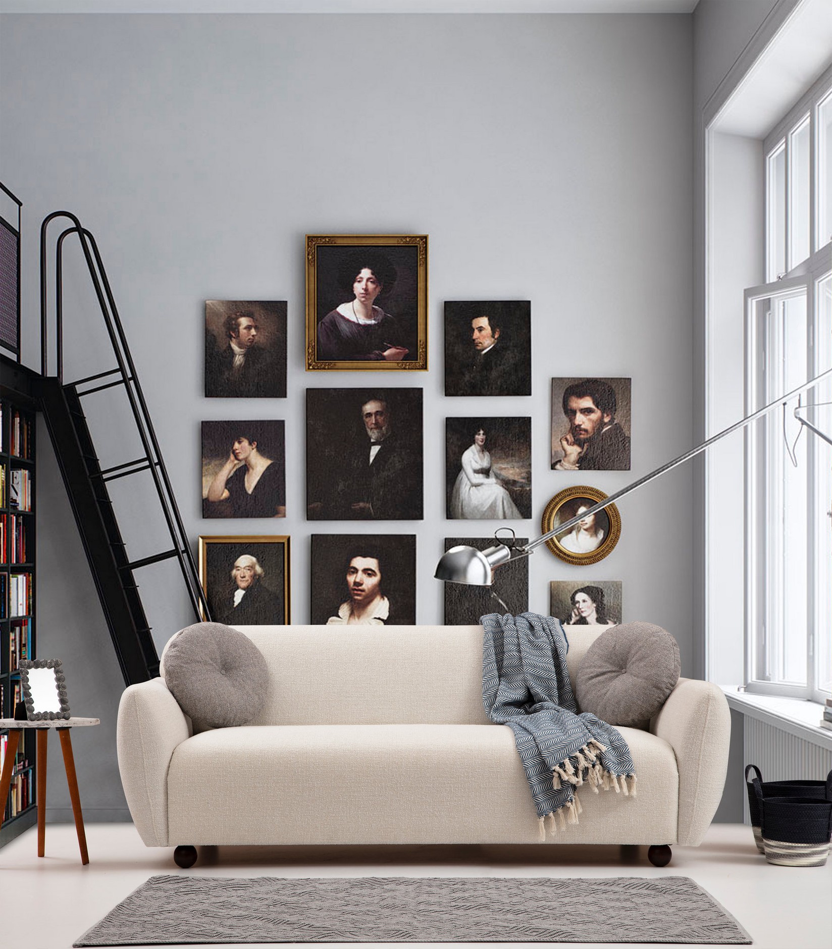 Atelier del Sofa Trosed Eddy 83x86x223cm Крем