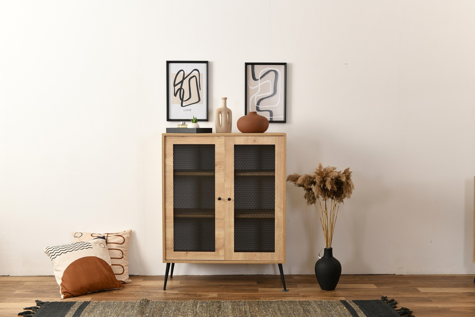 Полица Hanah Home 40x110x90cm даб