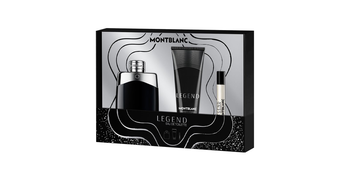 MONTBLANC LEGEND Сет за мажи (EDP100ml +Гел за туширање 100ml +EDP 7.5ml)