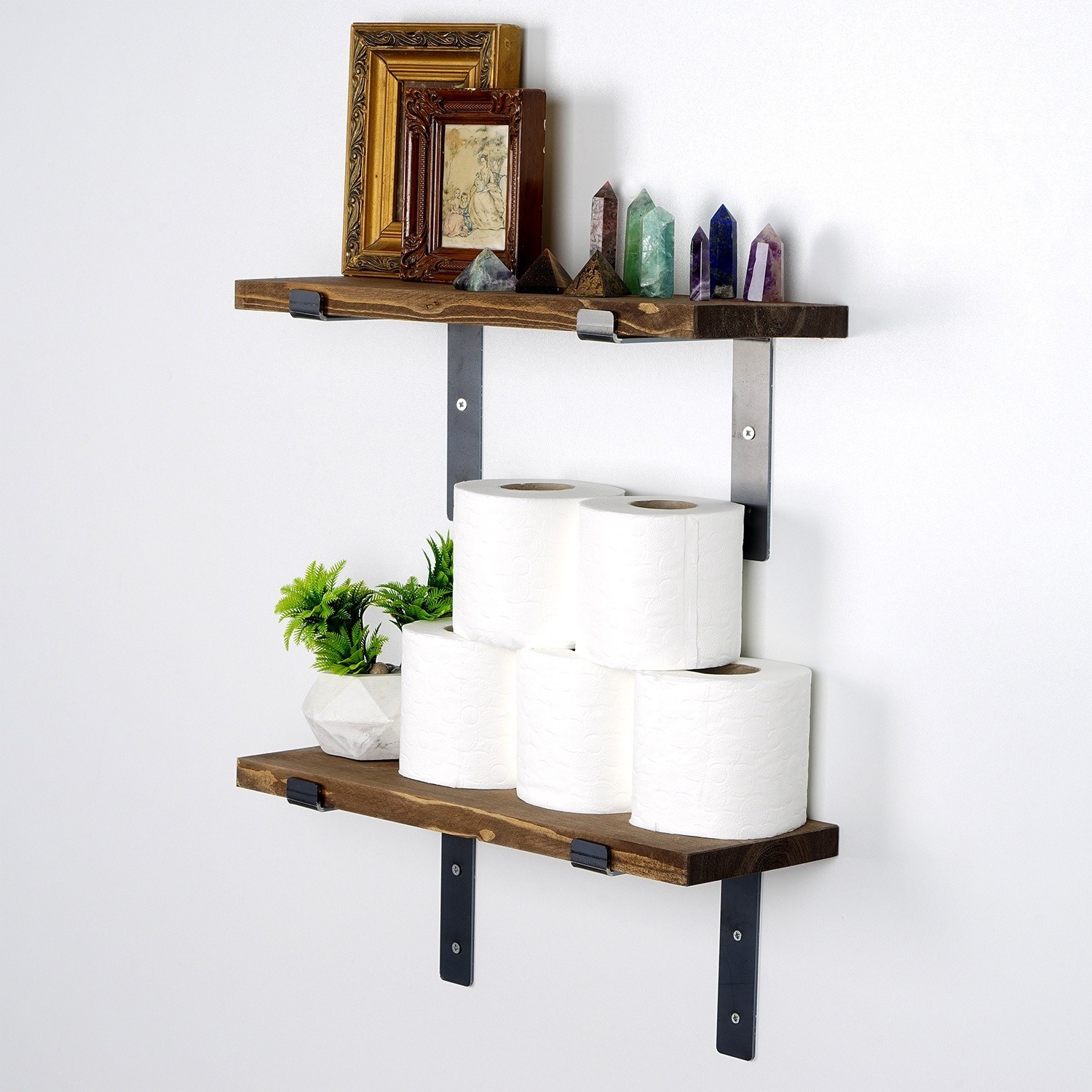 Dzидна полица Hanah Home од орев