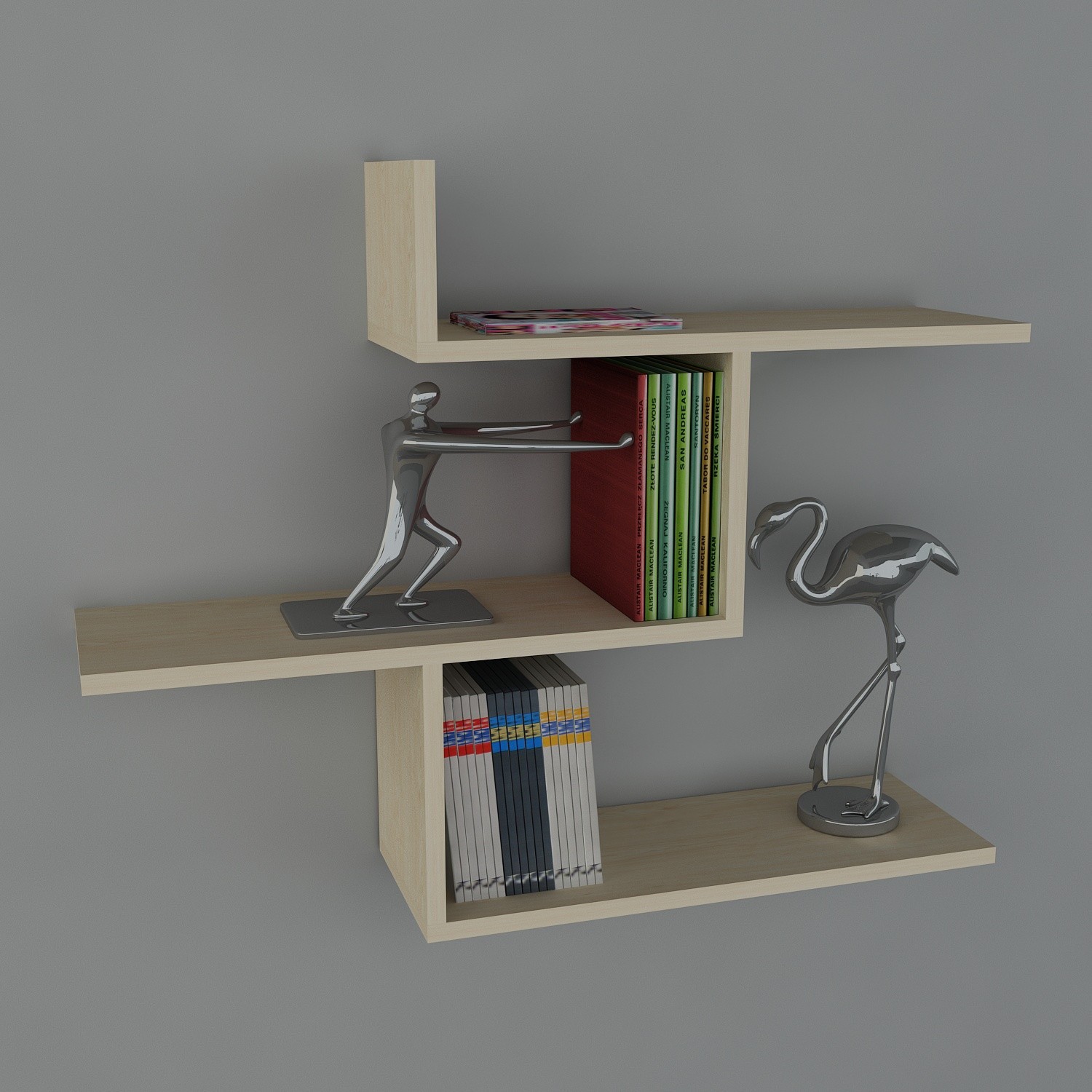 Dzидна полица од даб во Ханах Хоум