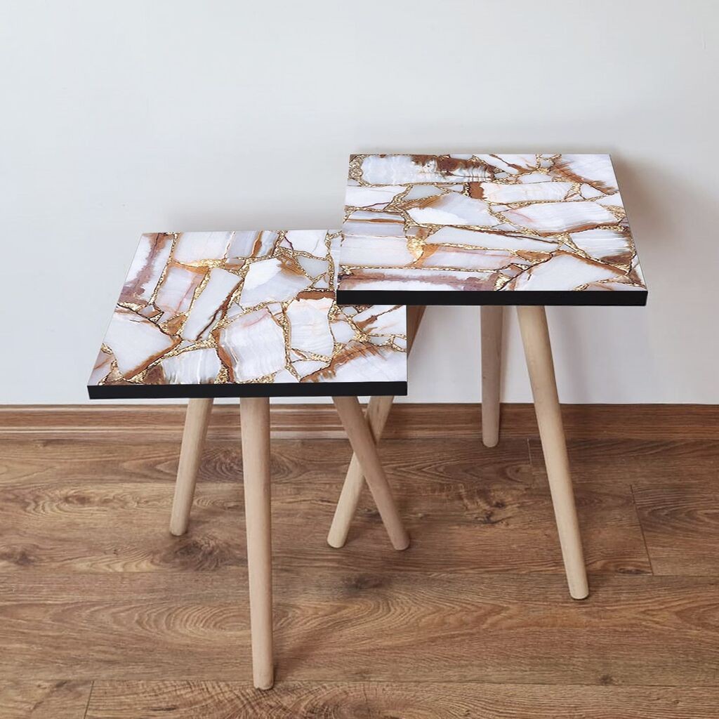 Комплет масички за кафе Hanah Home 2Shp499, 2 парчиња, сина