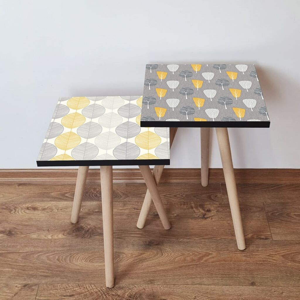 Комплет масички за кафе Hanah Home 2Shp314, 2 парчиња, шарени