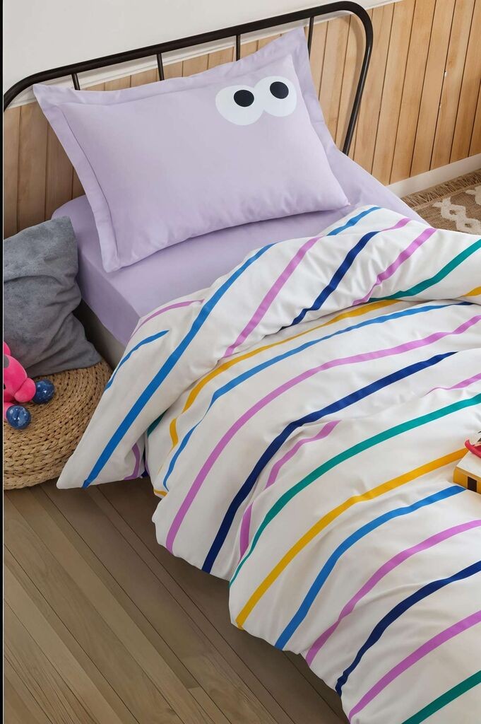 Комплет забавни навлаки за перници L'essentiel Maison, 50x70 cm, виолетова