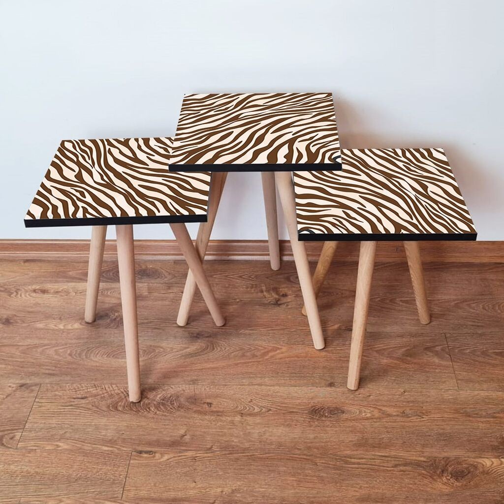 Комплет масички за кафе Hanah Home 3Shp150, 3 парчиња, шарени