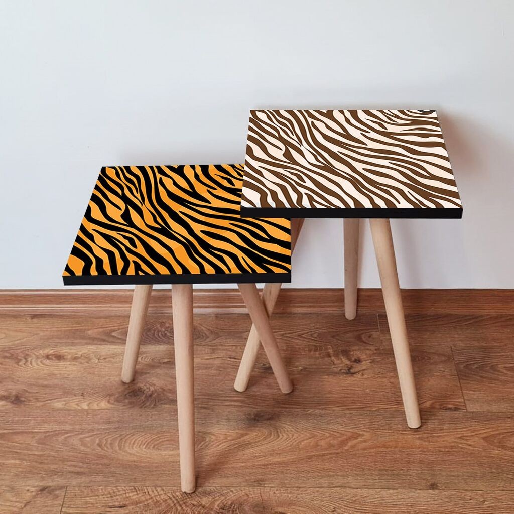 Комплет масички за кафе Hanah Home 2Shp322, 2 парчиња, шарени