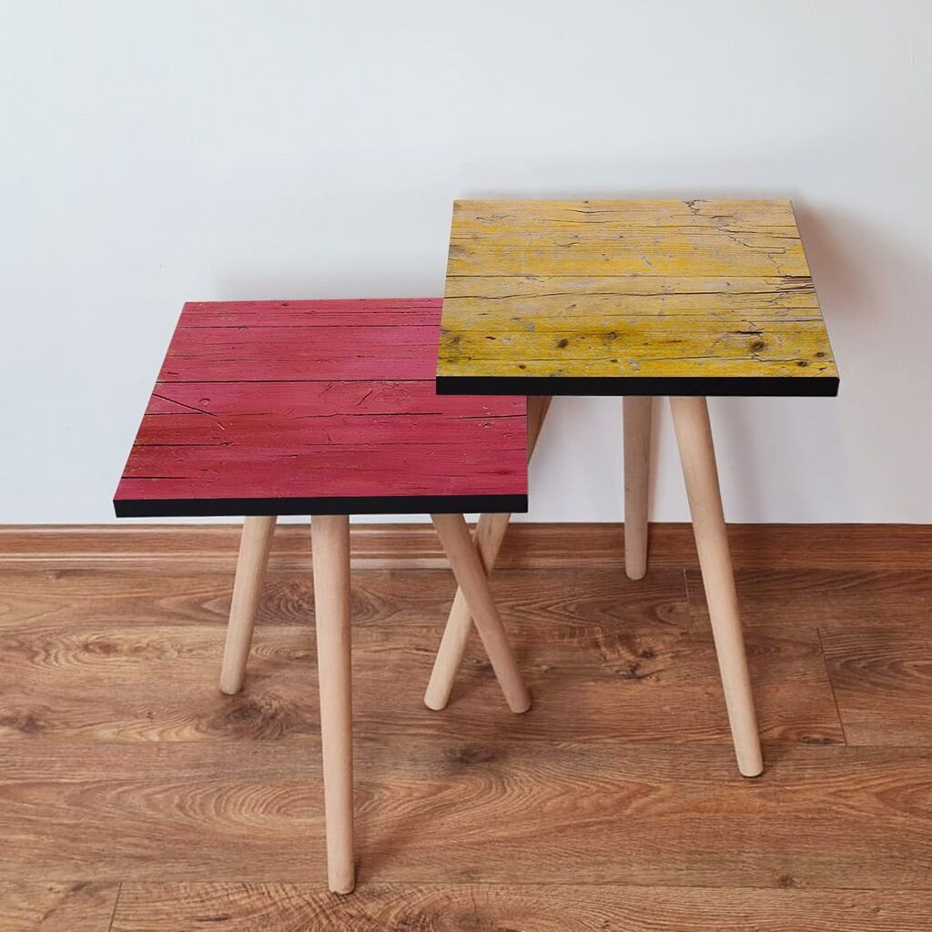 Комплет масички за кафе Hanah Home 2Shp33, 2 парчиња, шарени