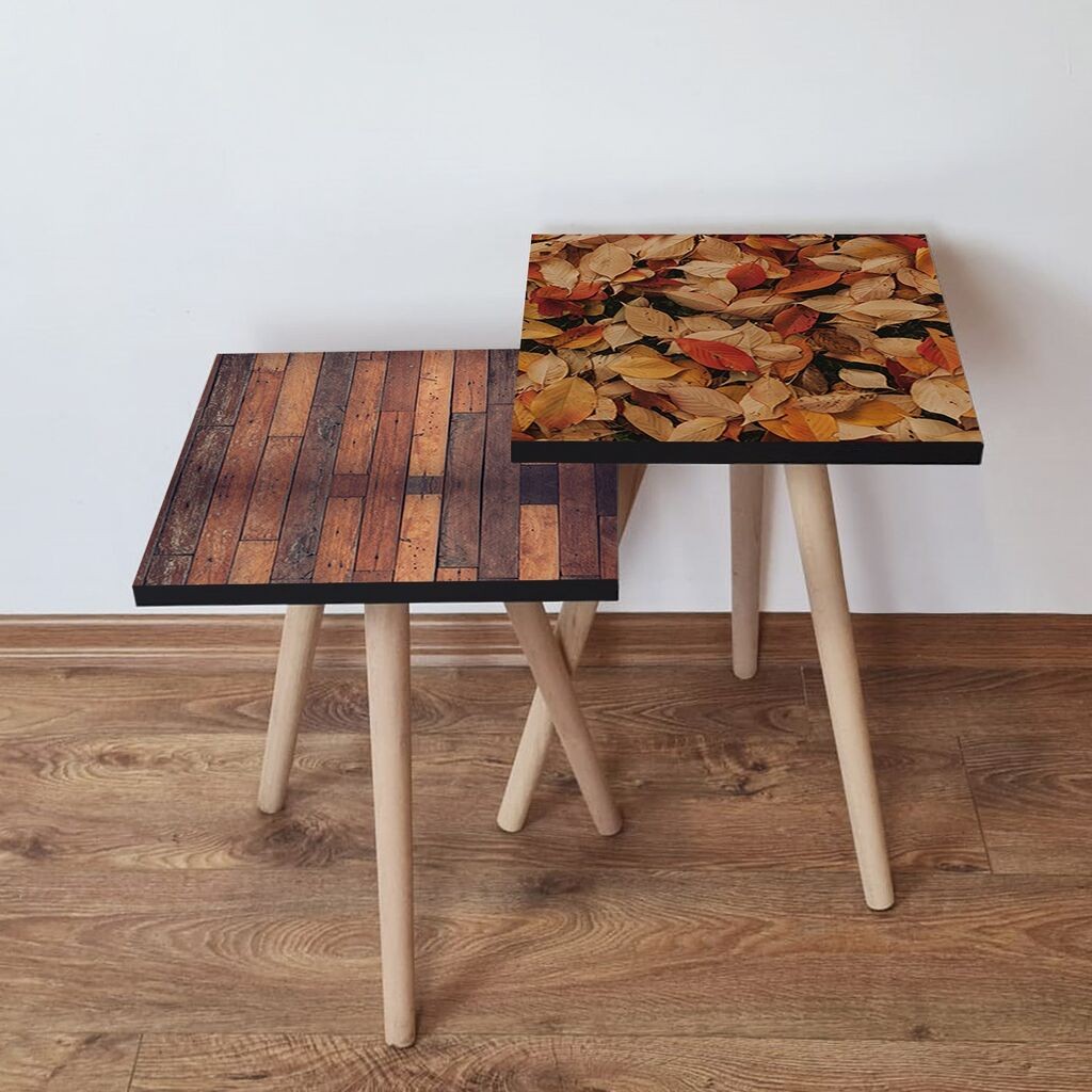 Комплет масички за кафе Hanah Home 2Shp237, 2 парчиња, сива