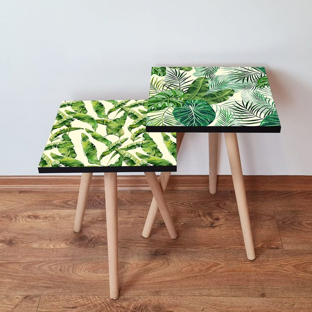 Комплет масички за кафе Hanah Home 2Shp264, 2 парчиња, шарени