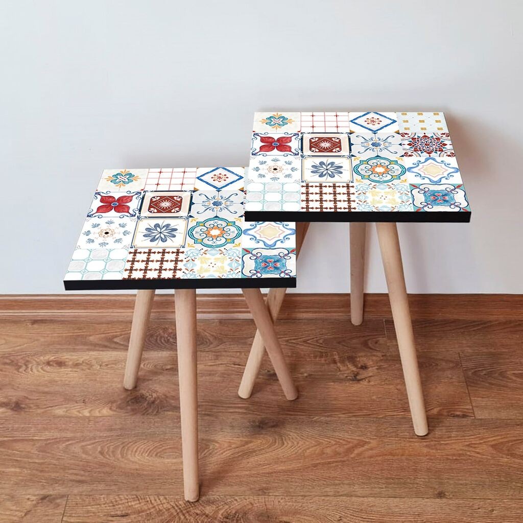 Комплет масички за кафе Hanah Home 2Shp356, 2 парчиња, кафеава