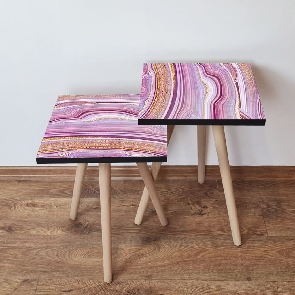 Комплет масички за кафе Hanah Home 2Shp112, 2 парчиња, сина