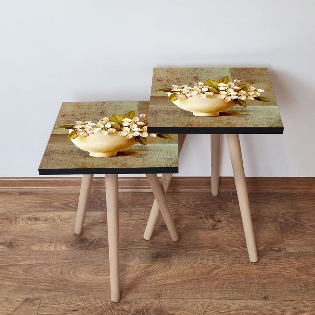 Комплет масички за кафе Hanah Home 2Shp45, 2 парчиња, сина