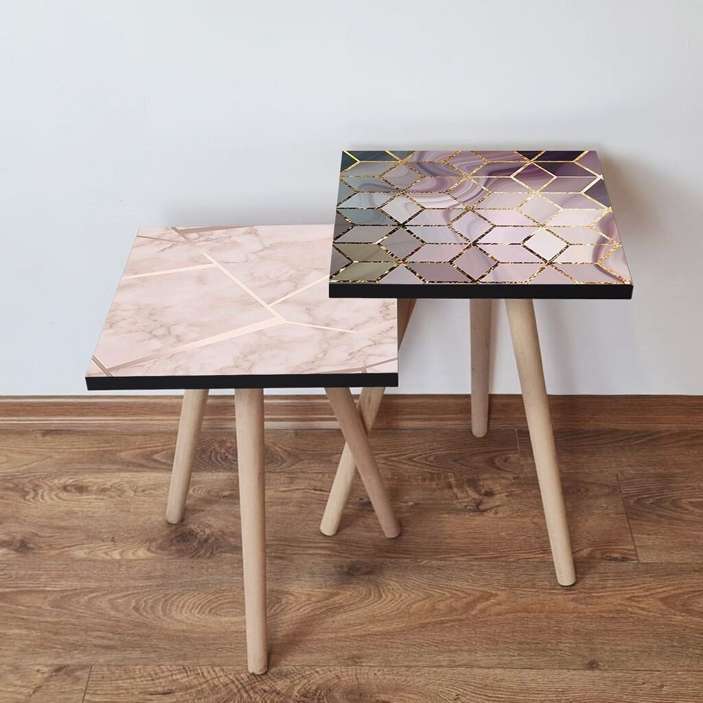 Комплет масички за кафе Hanah Home Club 2Shp242, 2 парчиња, Rosie