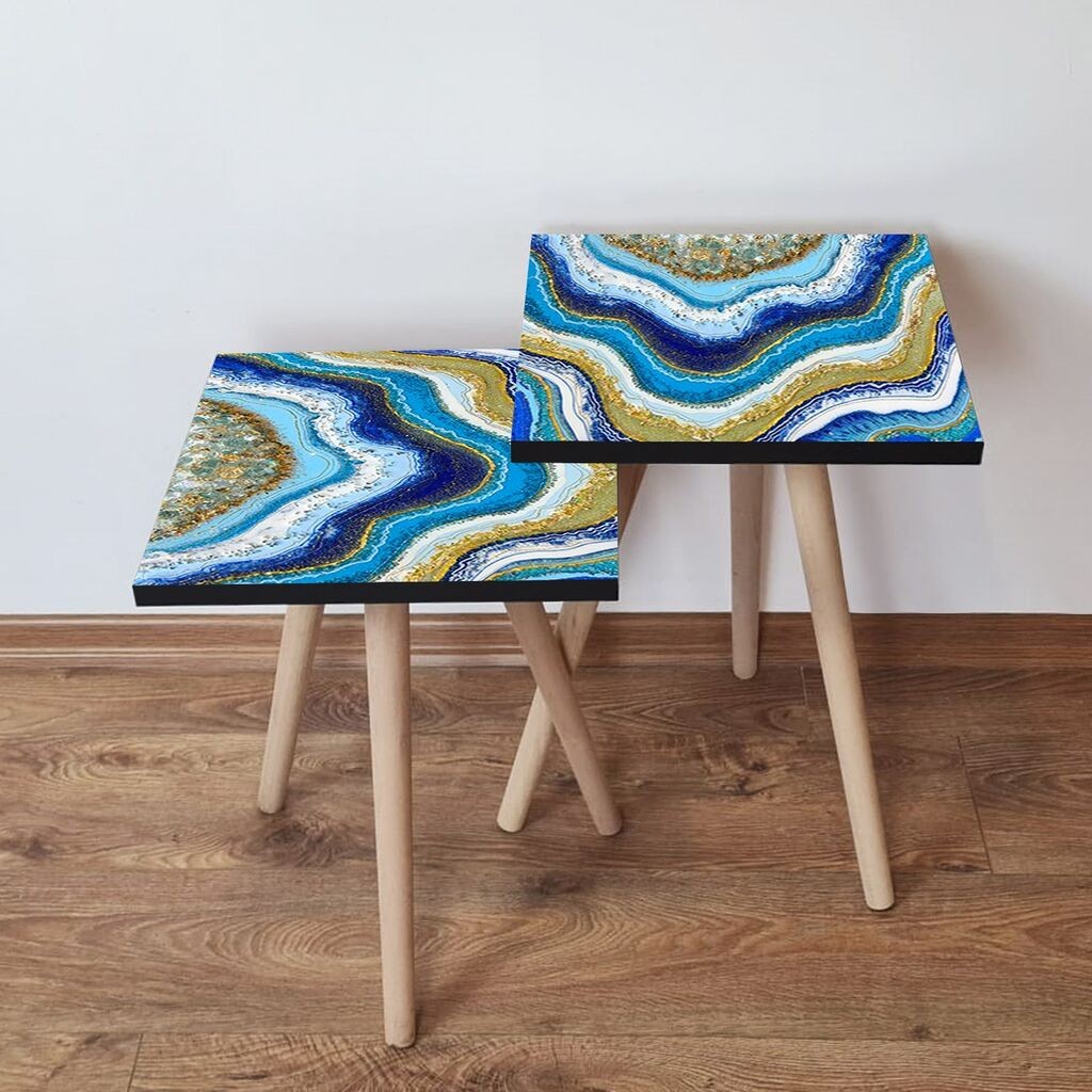 Комплет масички за кафе Hanah Home 2Shp15, 2 парчиња, шарени