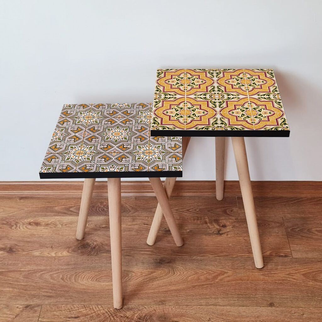 Комплет масички за кафе Hanah Home 2Shp342, 2 парчиња, зелена