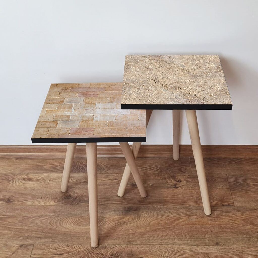 Комплет масички за кафе Hanah Home 2Shp236, 2 парчиња, темно сина