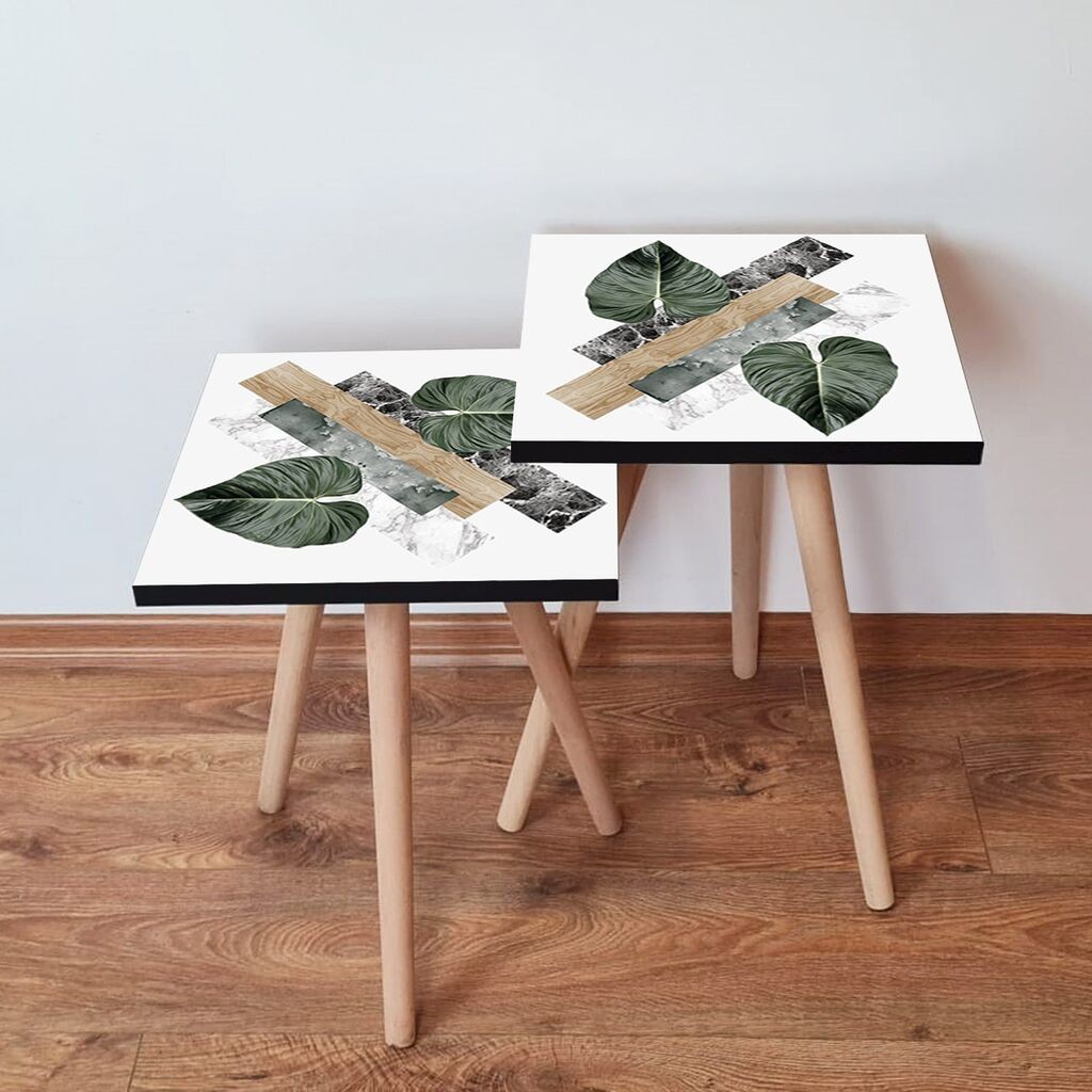 Комплет масички за кафе Hanah Home Club 2Shp366, 2 парчиња, Rosie