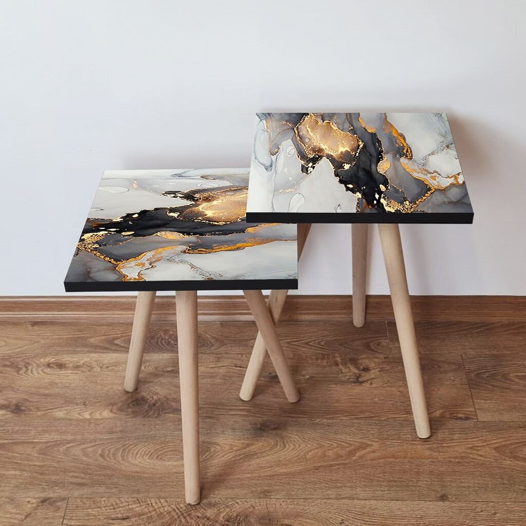 Комплет масички за кафе Hanah Home 2Shp117, 2 парчиња, светло сина