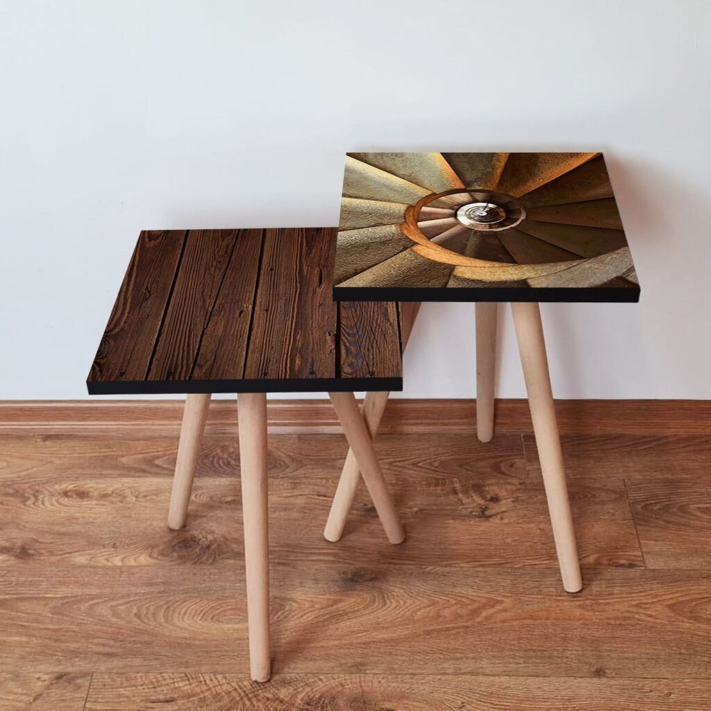 Комплет масички за кафе Hanah Home 2Shp283, 2 парчиња, виолетова