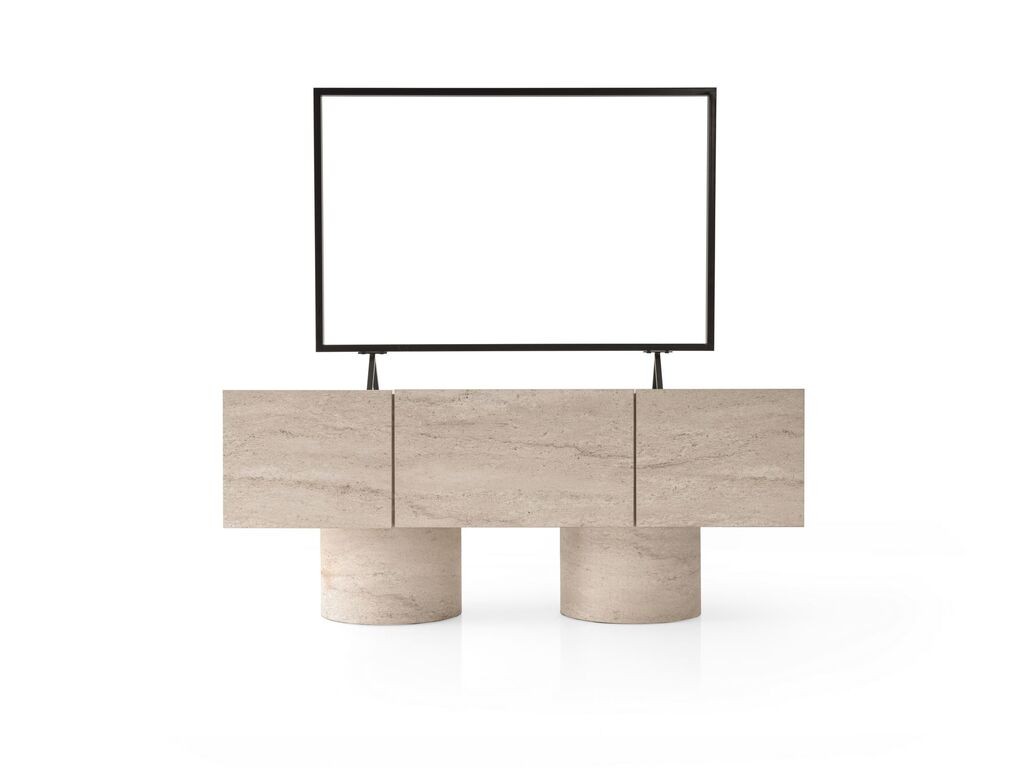 Hanah Home TV Гради H.Tv Sehpasi-6011, 150x87x42 cm, беж