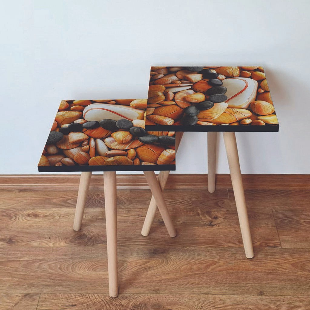 Комплет масички за кафе Hanah Home 2Shp19, 2 парчиња, шарени